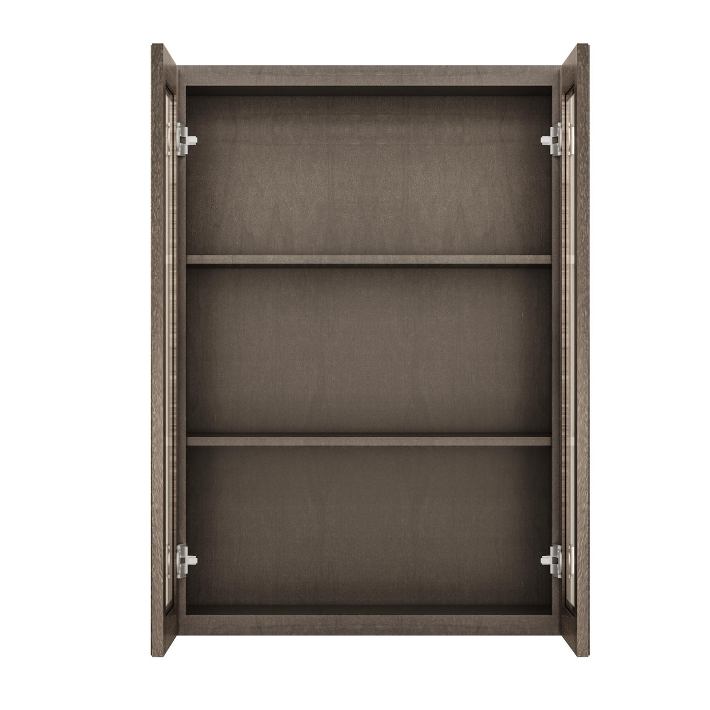 Mullion Door Wall Kitchen Cabinet WMD3042 Milan Slate 30 in. width 42 in. height 12 in. depth