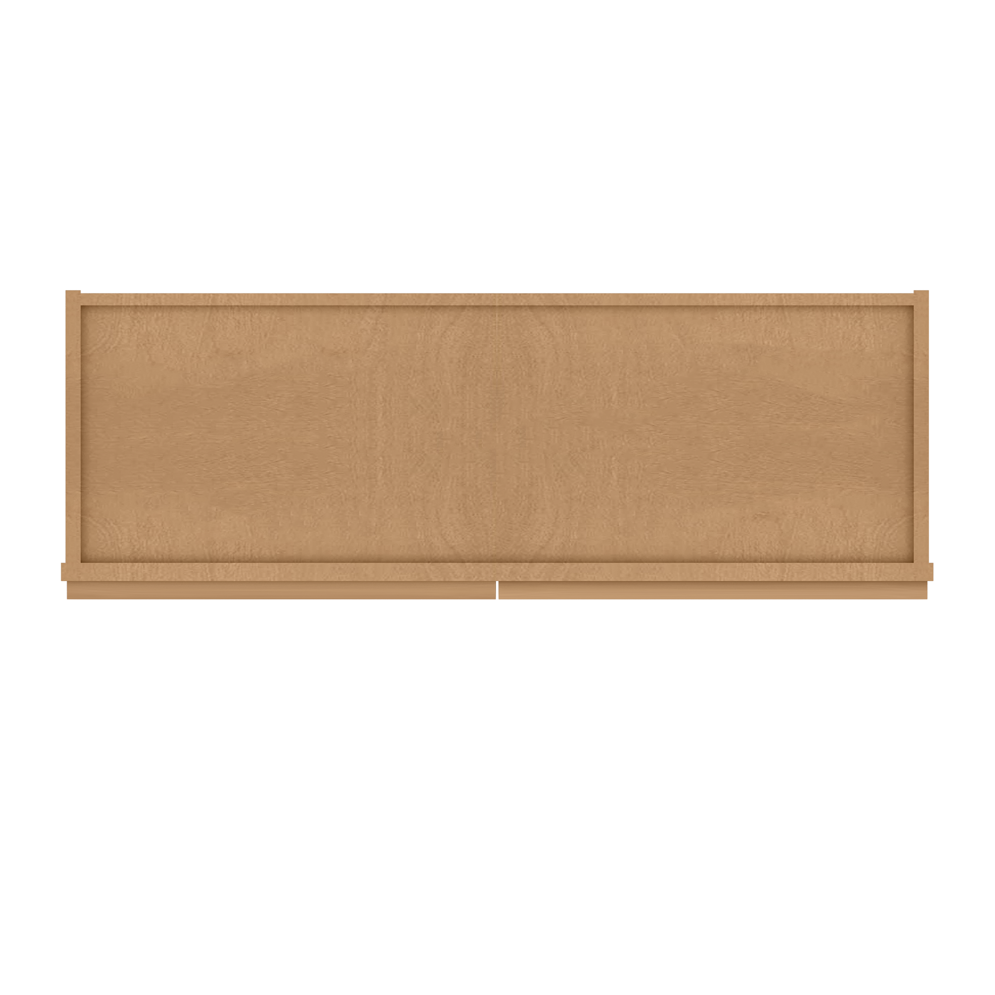 Mullion Door Wall Kitchen Cabinet WMD3636 Shaker Toffee 36 in. width 36 in. height 12 in. depth