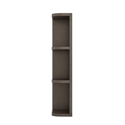 What-Not-Shelf Kitchen Cabinet WN630 Milan Slate 6 in. width 30 in. height 12 in. depth