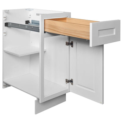 What-Not-Shelf Kitchen Cabinet WN630 Alpina White LessCare 6 in. width 30 in. height 12 in. depth