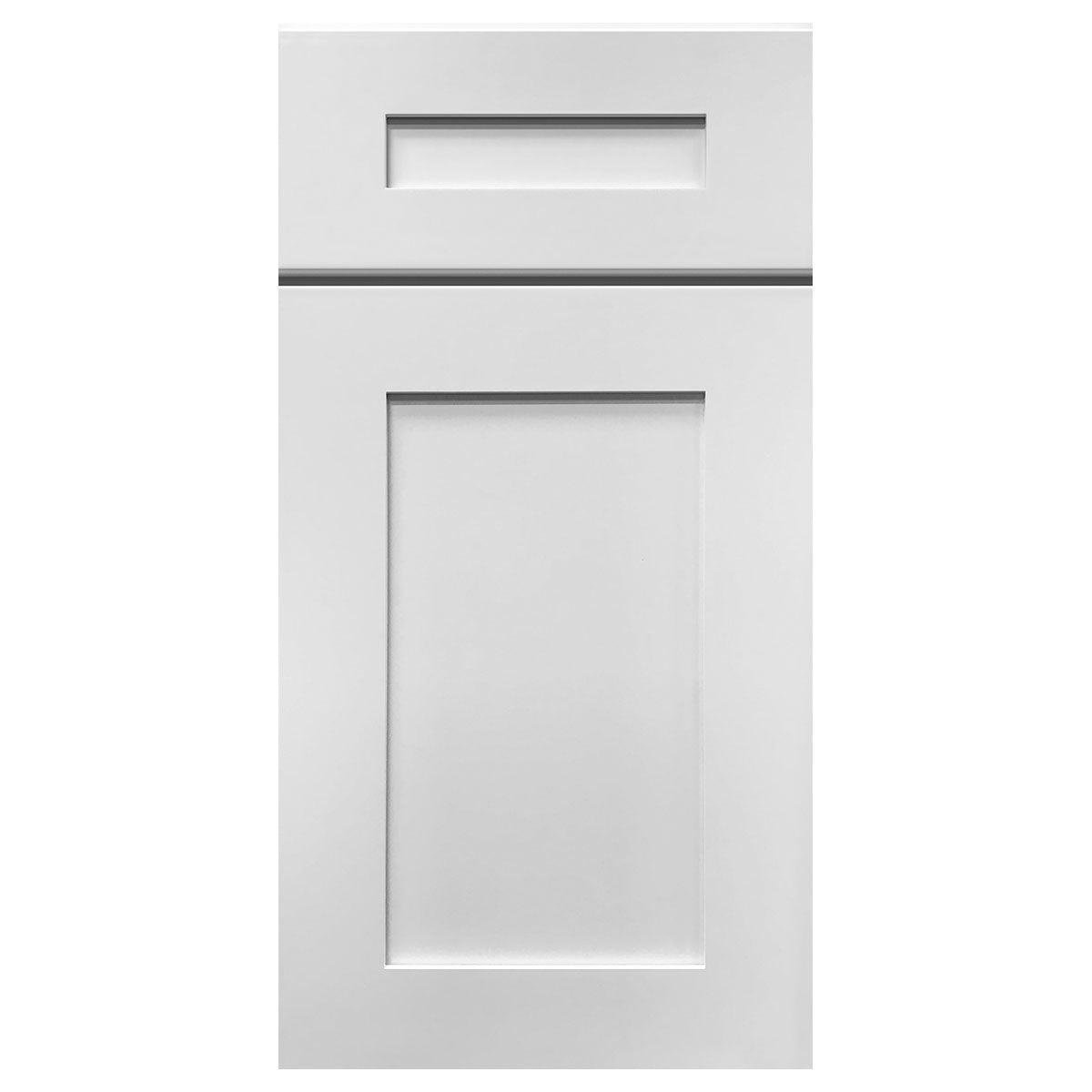 Base Kitchen Cabinet B48 Alpina White LessCare 48 in. width 34.5 in. height 24 in. depth