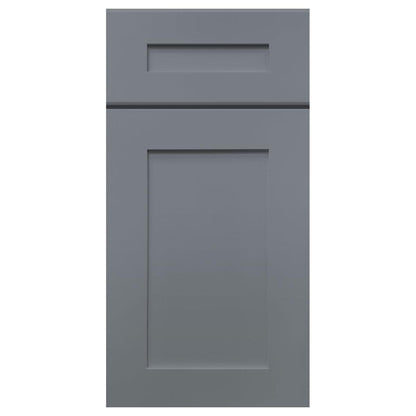 Base Kitchen Cabinet B09 Colonial Gray LessCare 9 in. width 34.5 in. height 24 in. depth