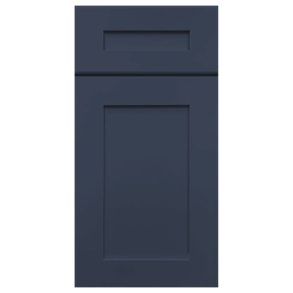 Wall Kitchen Cabinet W1536 Danbury Blue LessCare 15 in. width 36 in. height 12 in. depth