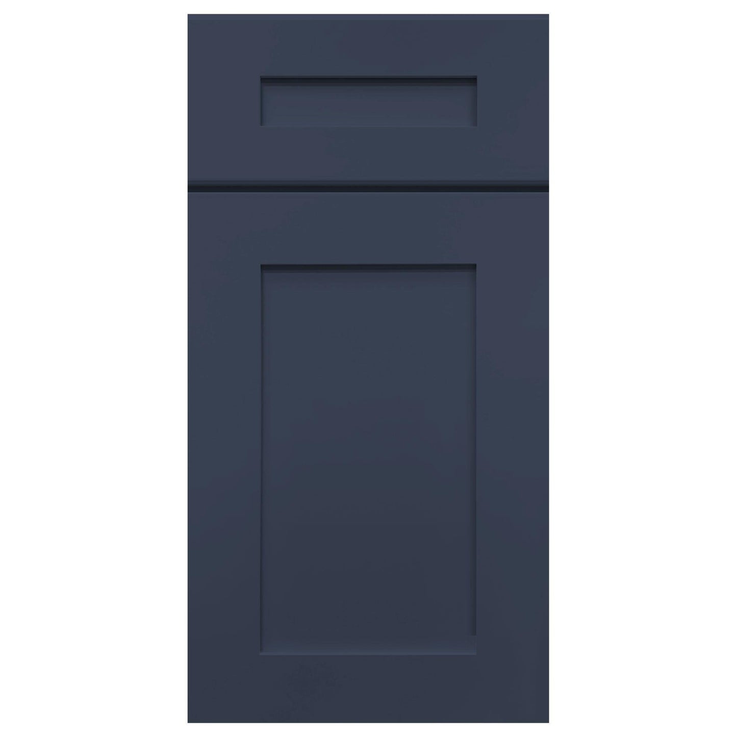 Square Corner Wall Blind Reversible Kitchen Cabinet SC2436 Danbury Blue LessCare 24 in. width 36 in. height 12 in. depth