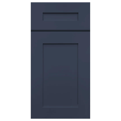 Square Corner Wall Blind Reversible Kitchen Cabinet SC2436 Danbury Blue LessCare 24 in. width 36 in. height 12 in. depth