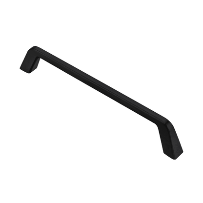 6 1/3 in Matte Black Pull Handle H1208-160MB