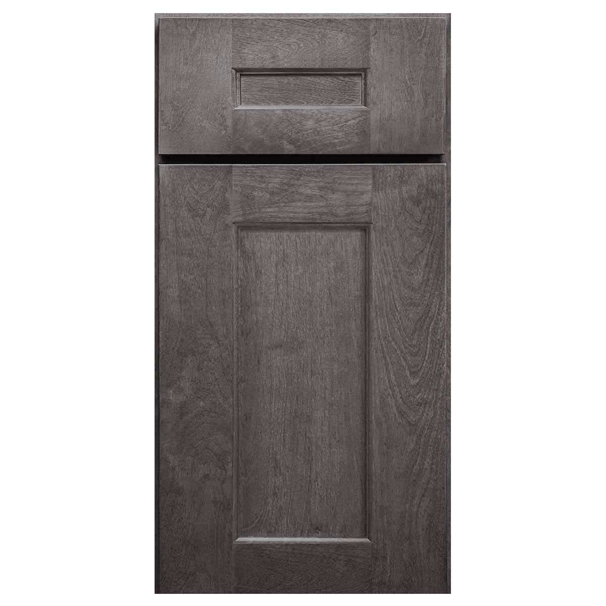 Mullion Door Wall Kitchen Cabinet WMD3636 Milan Slate LessCare 36 in. width 36 in. height 12 in. depth