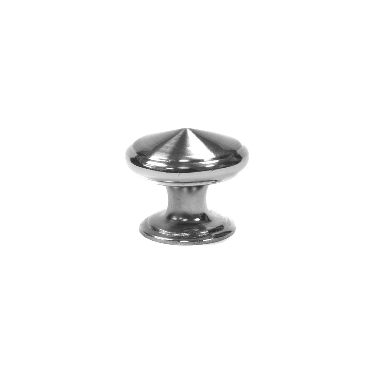 1.125"W Brushed Nickel Knob Door/Drawer Pull P-10