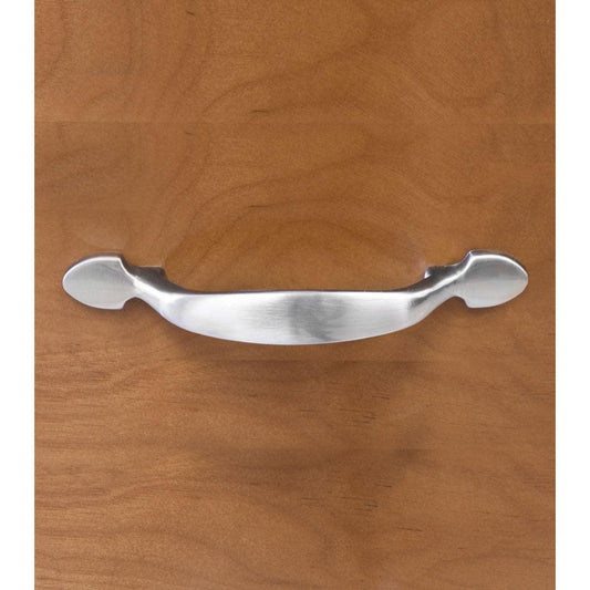 6.25"W Brushed Nickel Door/Drawer Pull P-6