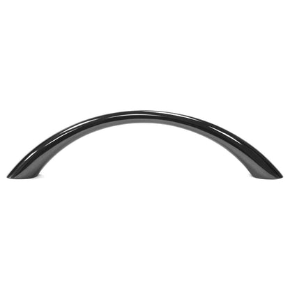 4.375"W Black Gloss Door/Drawer Pull P-9