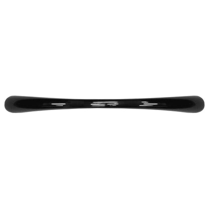 4.375"W Black Gloss Door/Drawer Pull P-9