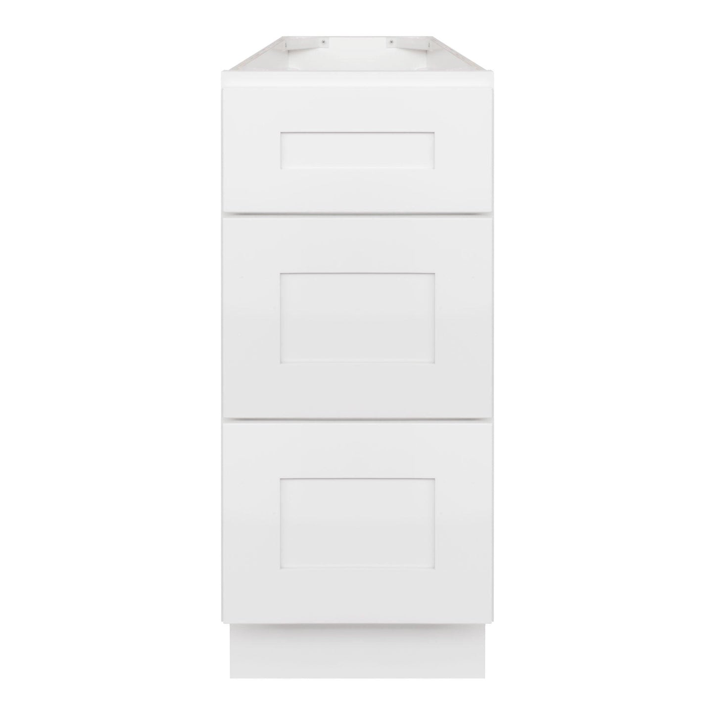 Vanity Drawer Base Cabinet VDB1221345 Alpina White LessCare 12 in. width 34.5 in. height 21 in. depth