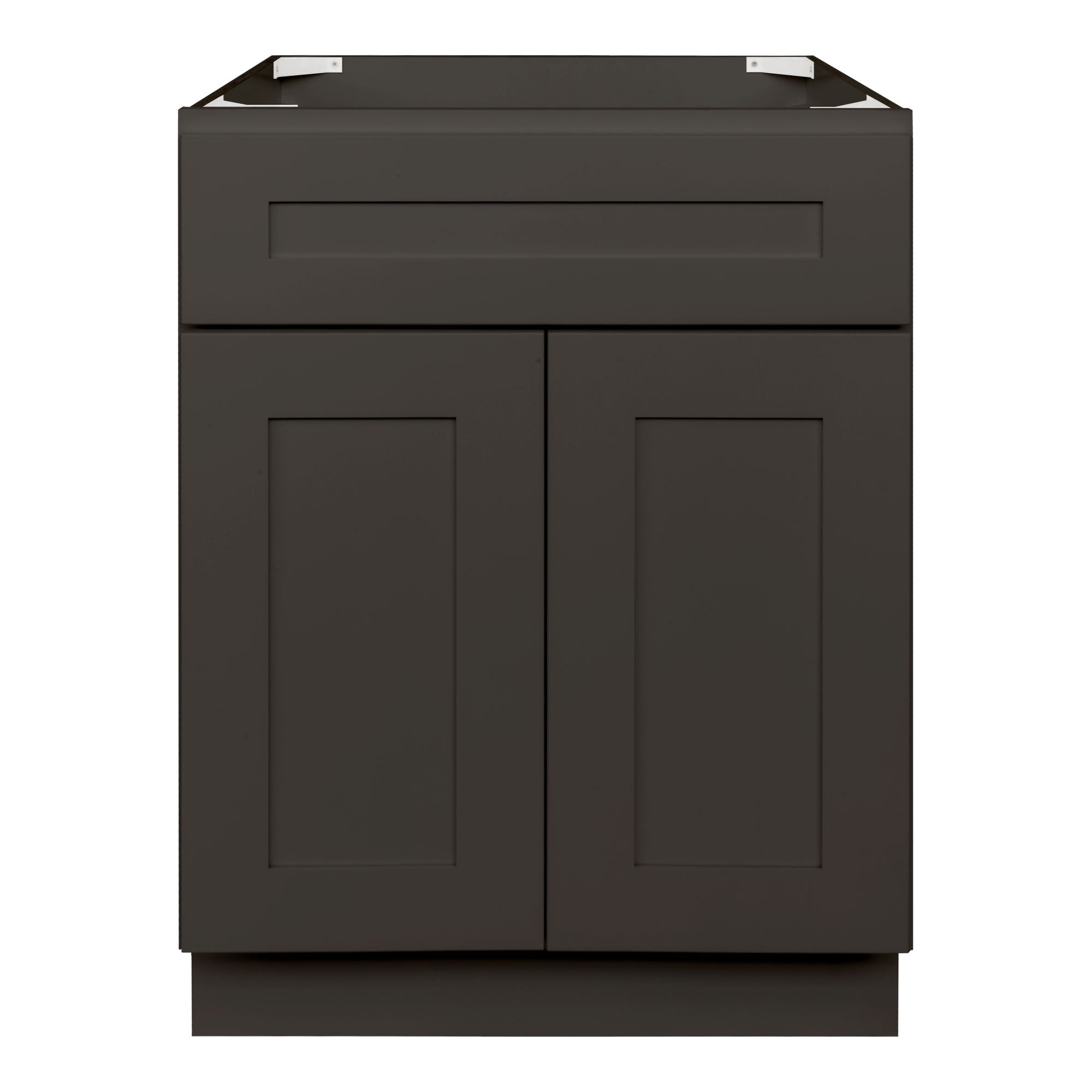 24 W x 21 D x 34.5 H Vanity Sink Base Cabinet - Avalon Charcoal