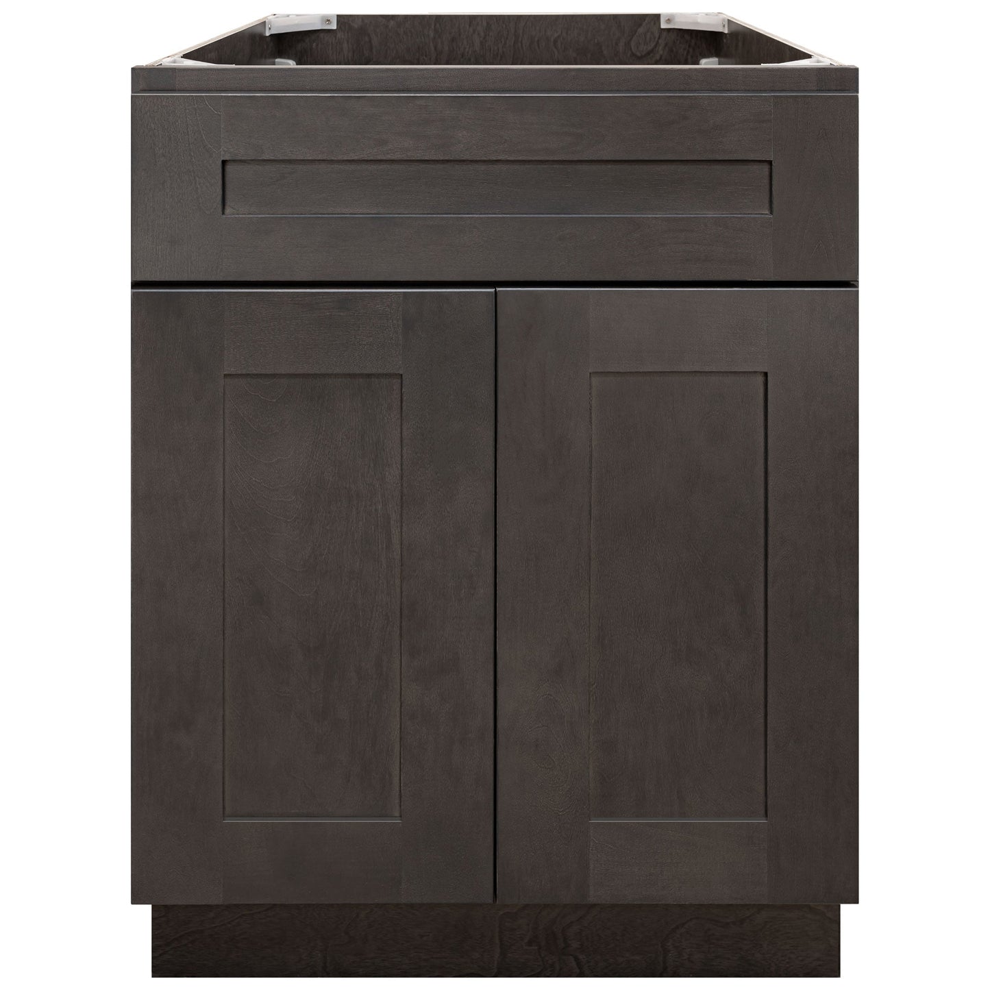 Vanity Sink Base Cabinet 24 Inch Wide x 21 Inch Deep x 34 1/2 Inch High Dover Gray Series