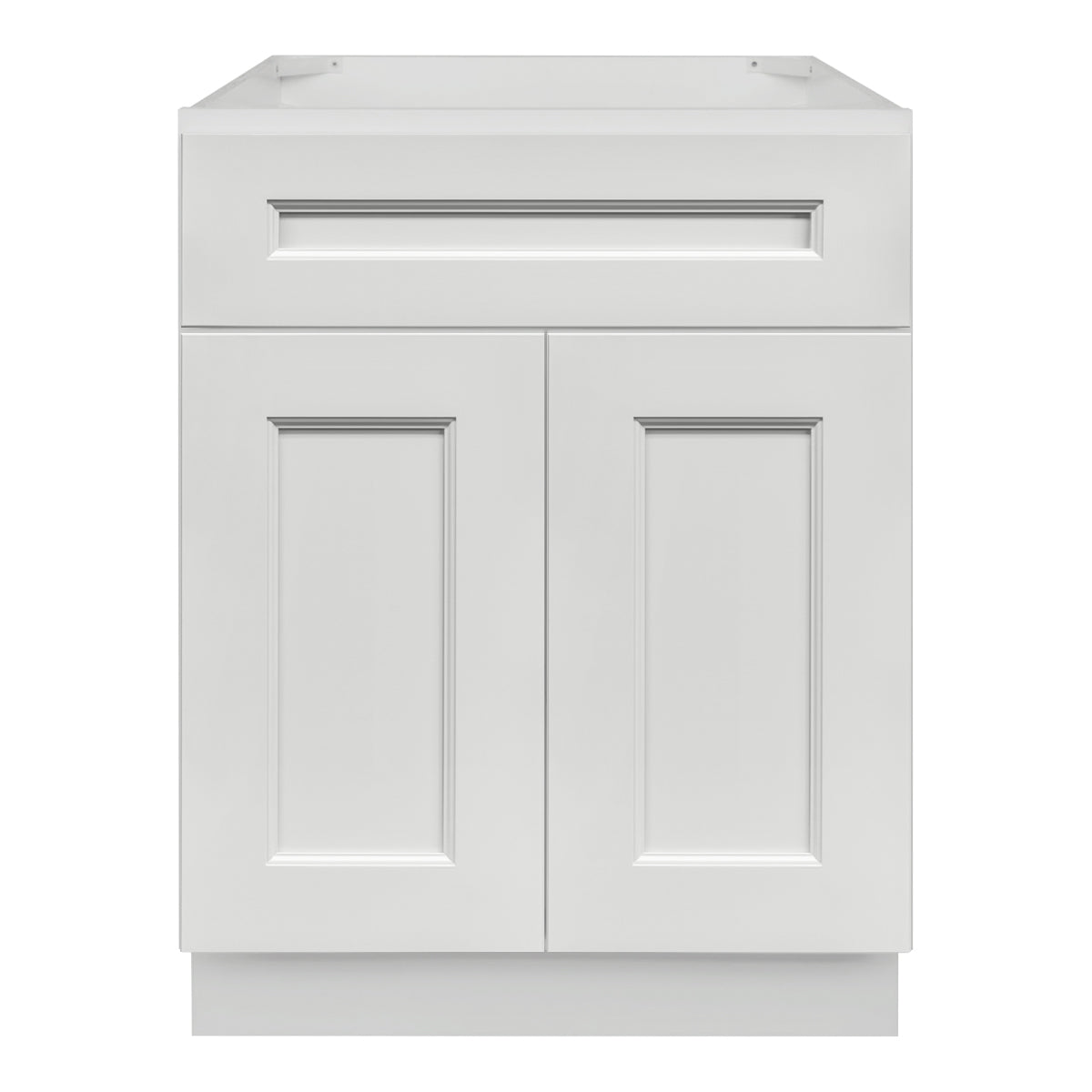 Vanity Sink Base Cabinet 24”W x 21”D x 34 1/2”H  Milan Pearl