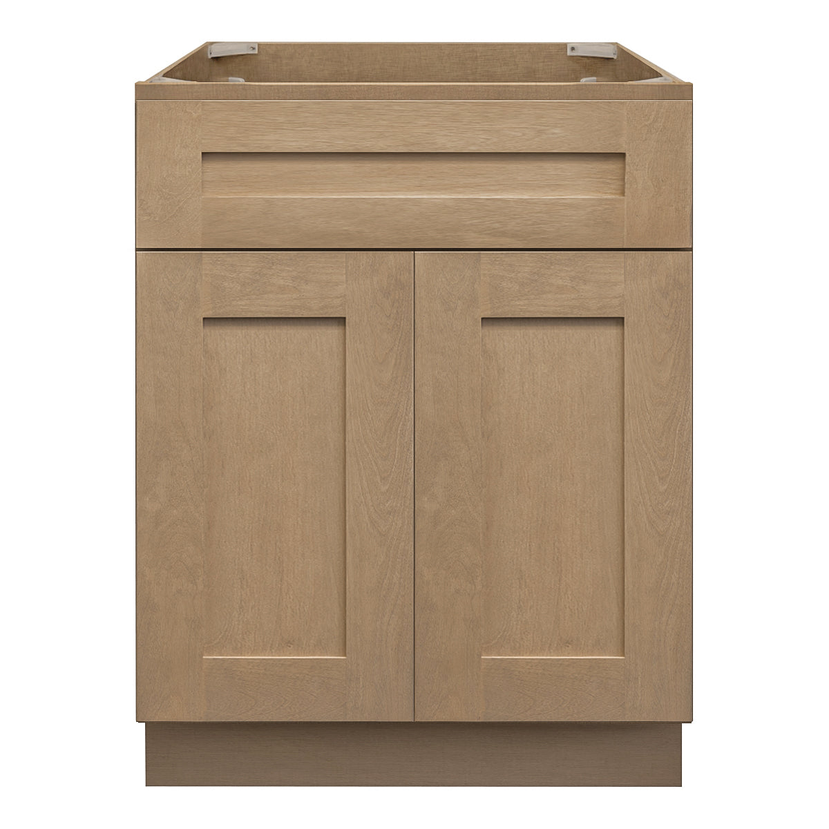 Vanity Sink Base Cabinet 24”W x 21”D x 34 1/2”H - Shaker Toffee