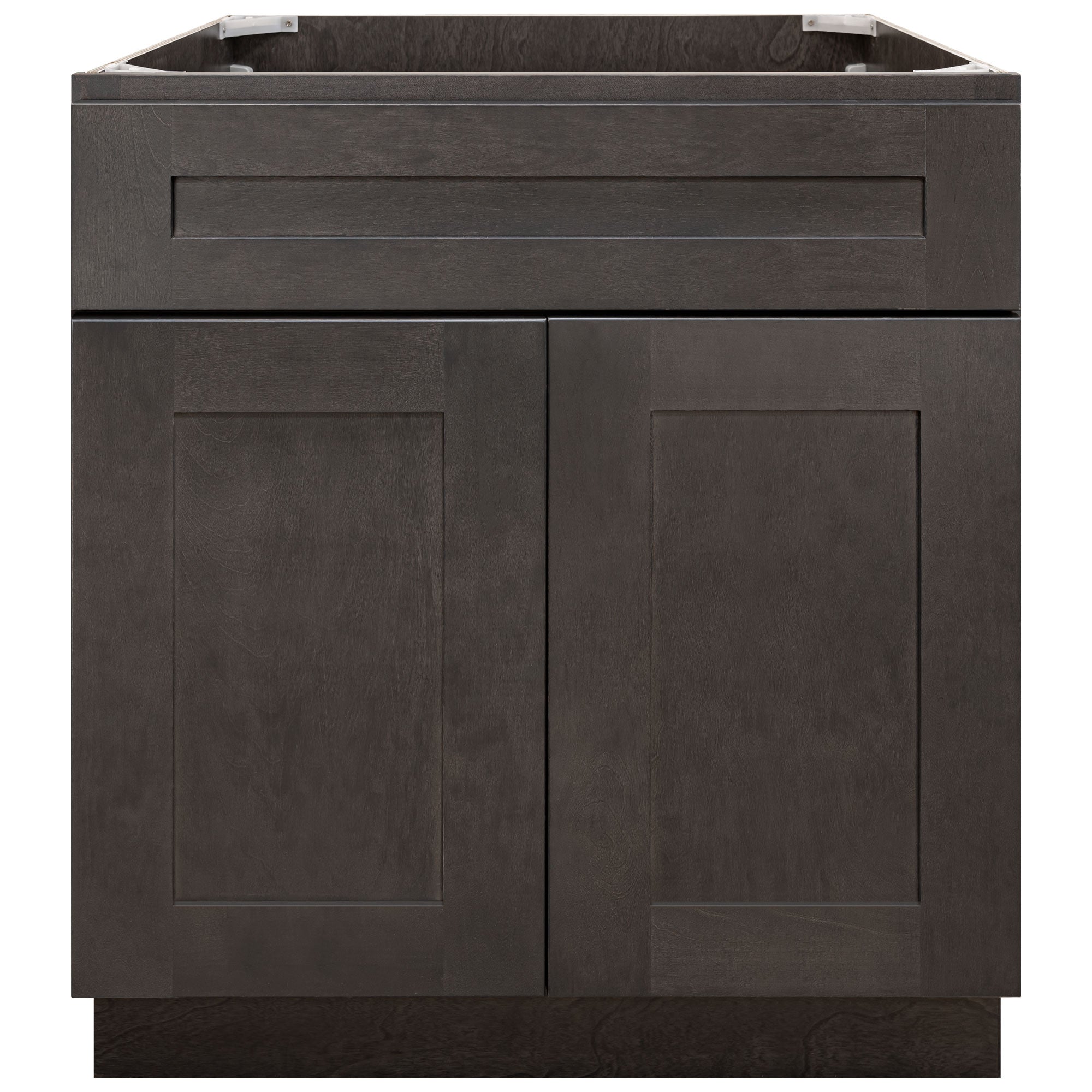 Vanity Sink Base Cabinet 30 Inch Wide x 21 Inch Deep x 34 1/2 Inch High Dover Gray Series