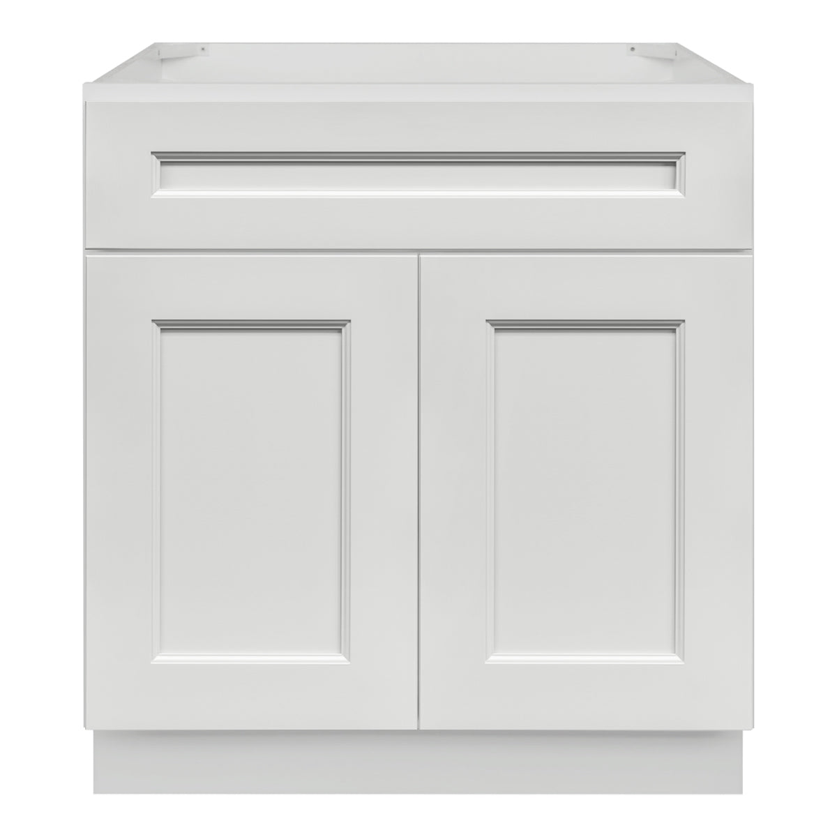 Vanity Sink Base Cabinet 30”W x 21”D x 34 1/2”H - Milan Pearl