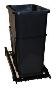 Pull-Out Single Trash Can Upgrade for B15 and B18 Base Kitchen Cabinets